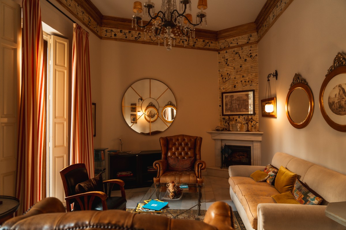 Historischer Raum im Hotel YIT Casa Grande