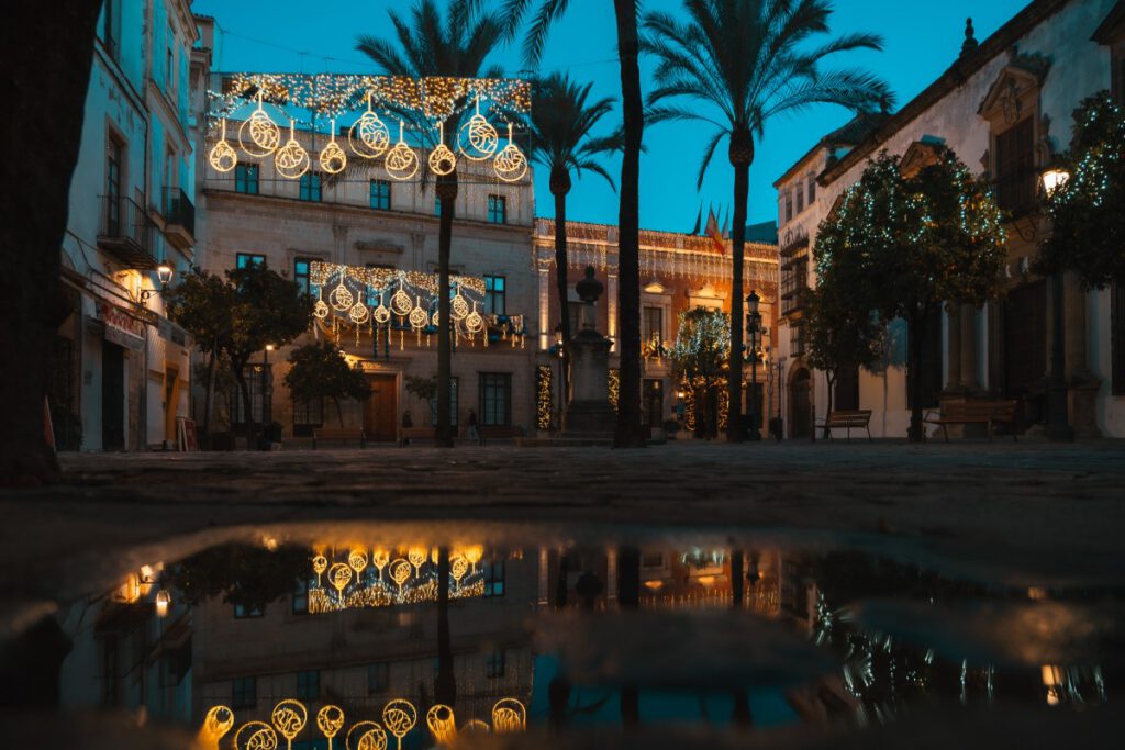 Jerez de la Frontera Weinachtsschmuck