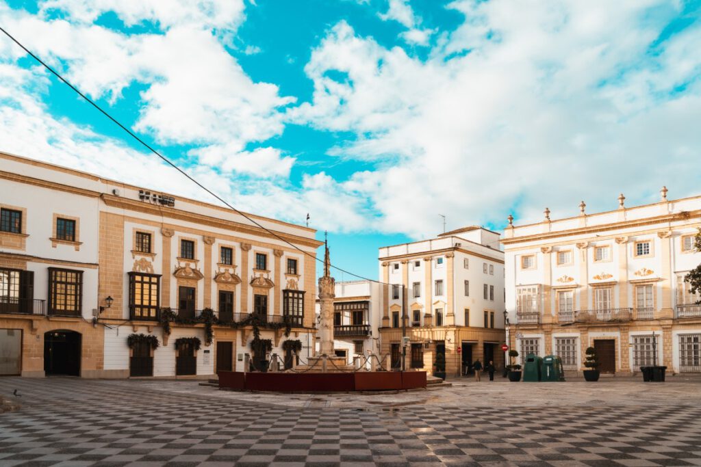 Plaza de la Asuncion in Jerez de la Frontera