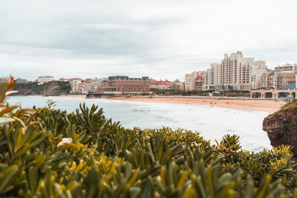 La Grande Plage von Biarritz