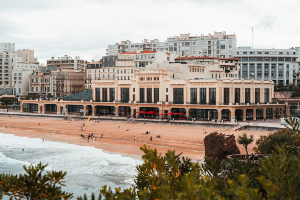 Casino von Biarritz im Art Deko Gebäude