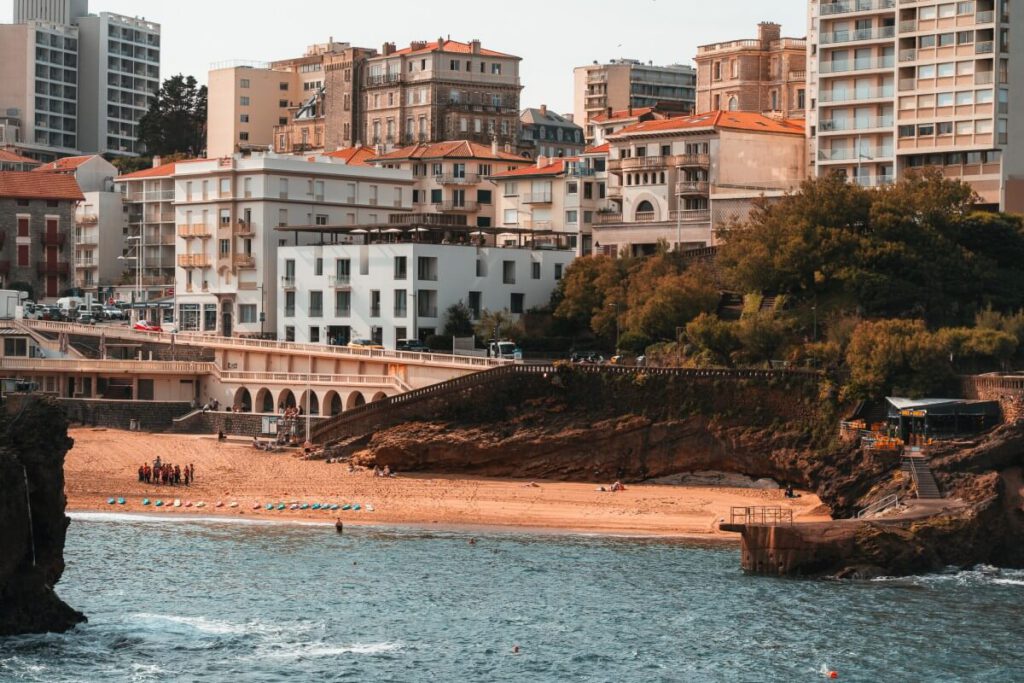 Plage du Port Vieux flacher Strand