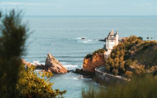 Villa Belza an der Küste von Biarritz