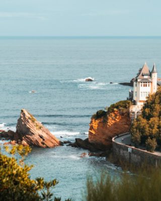 Villa Belza an der Küste von Biarritz