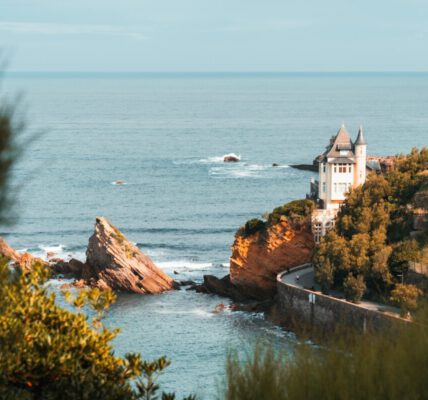 Villa Belza an der Küste von Biarritz