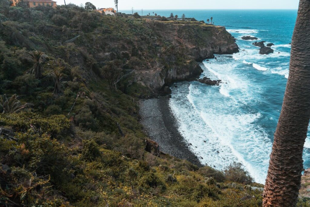 Playa Castro von oben