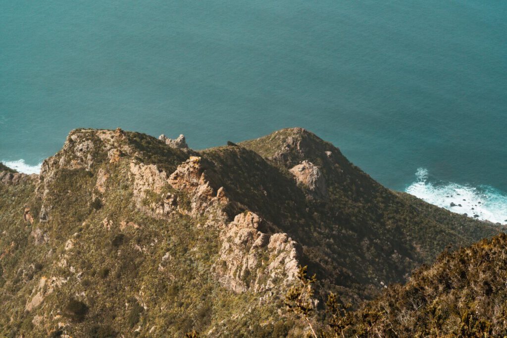 Blick auf die Küste