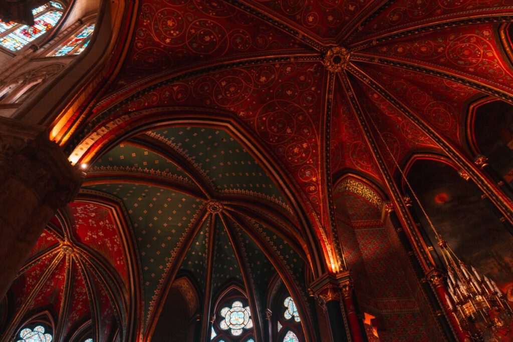 Gewölbe in der Cathedrale Sainte-Marie de Bayonne