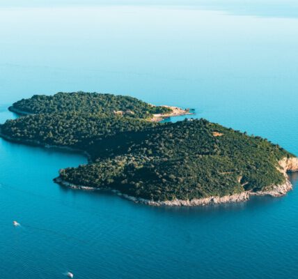 Die Insel Lokrum vor Dubrovnik ist ein Naturparadies