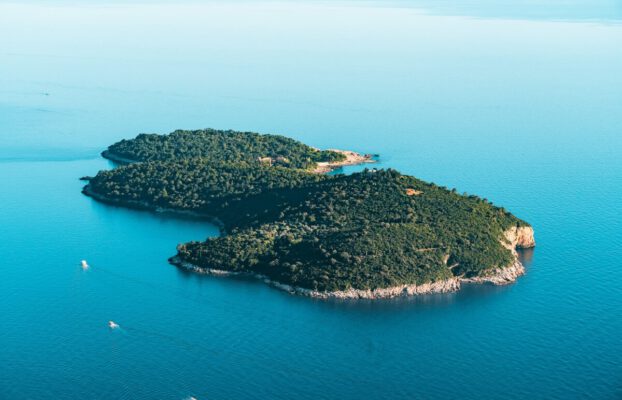 The island of Lokrum off the coast of Dubrovnik is a natural paradise
