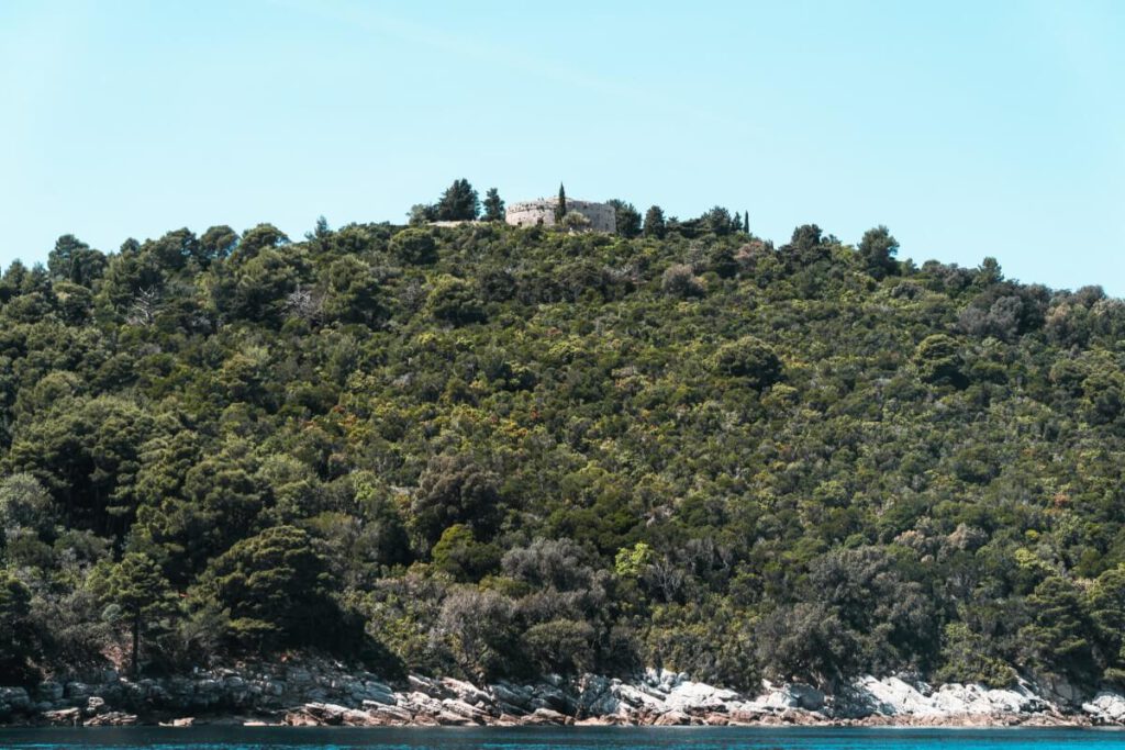 Fort Roayal auf dem Gipfel der Insel Lokrum