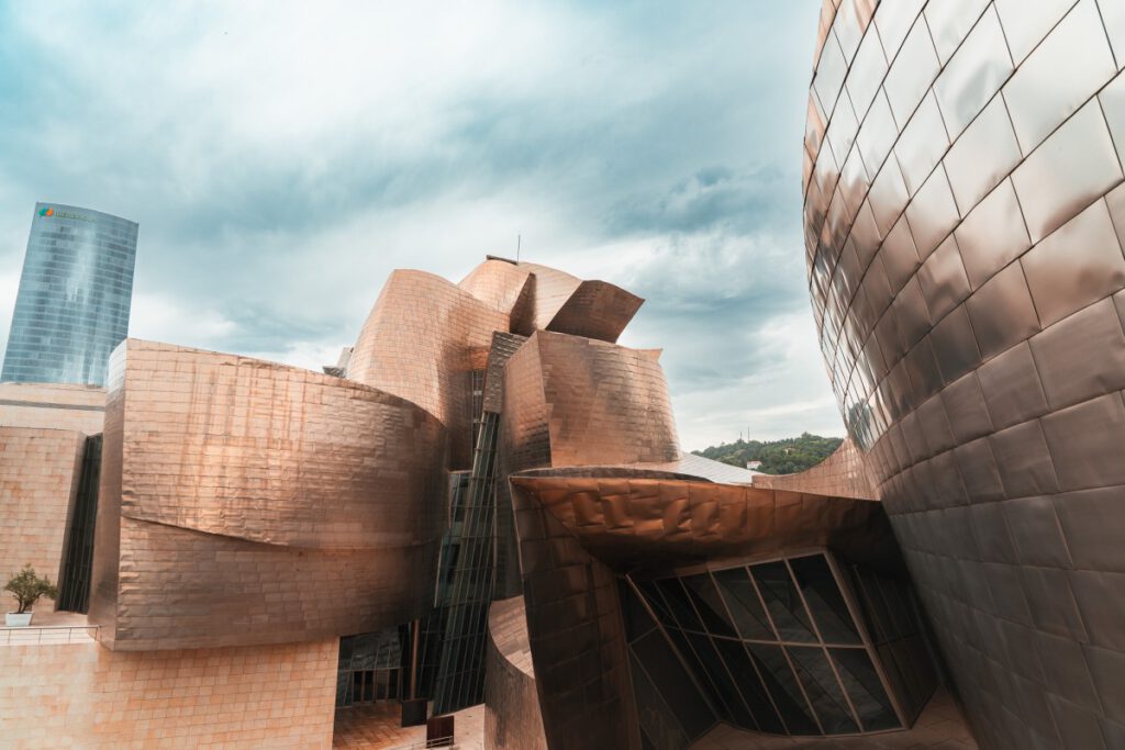 Guggenheim Museum in Bilbao von außen