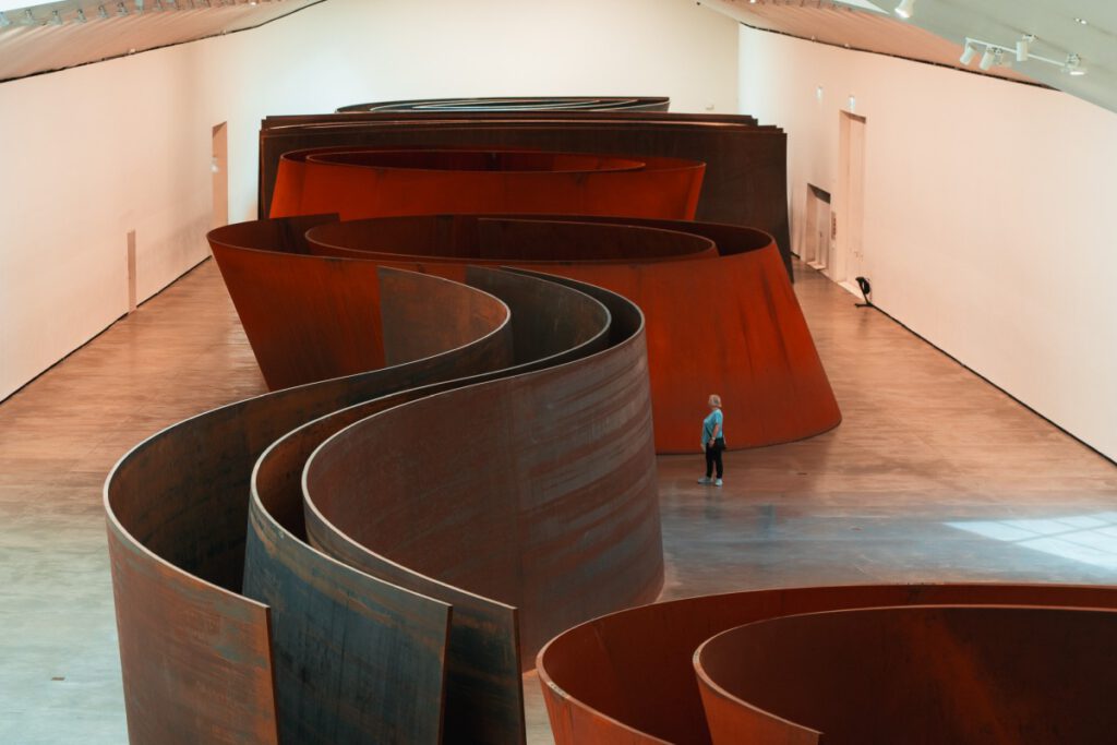 "The matter of time" von Richard Serra im Guggenheim Museum Bilbao