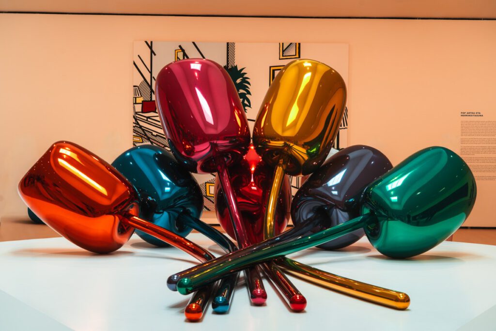 Jeff Koons: "Tulips" im Guggenheim Museum Bilbao