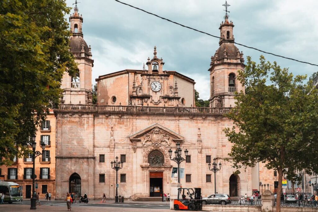 San Nikolas Kirche in Bilbao.