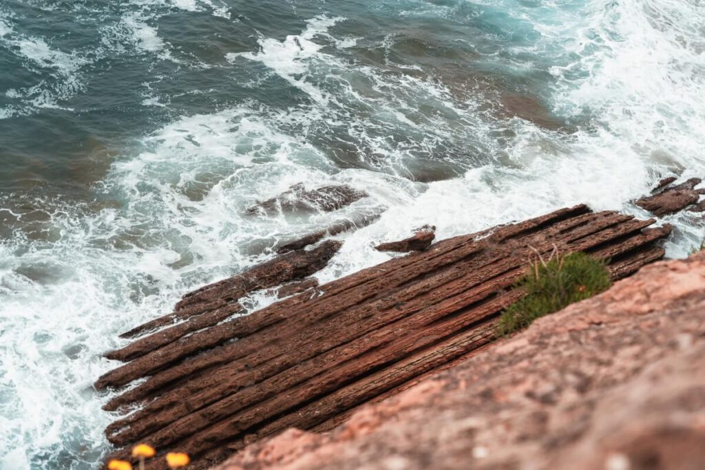 Flysch Muster in Zumaia