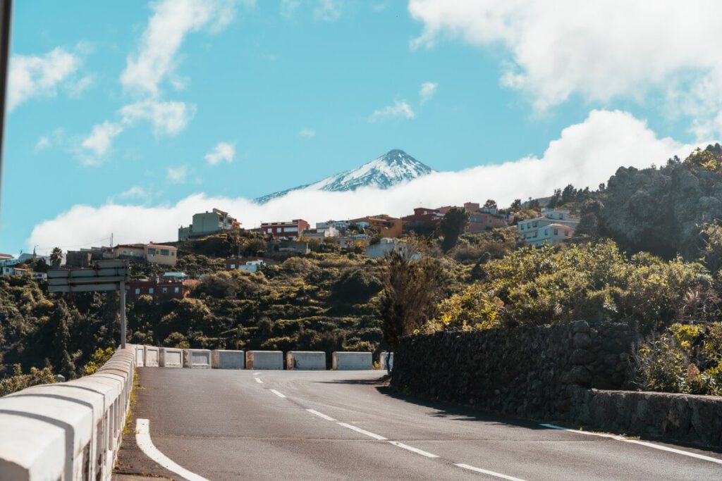 TF-421 in Richtung Garachico