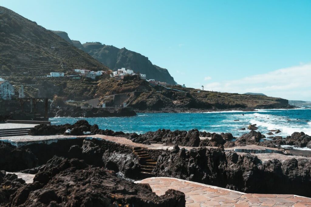 Natürliche Pools an der Küste in Garachico