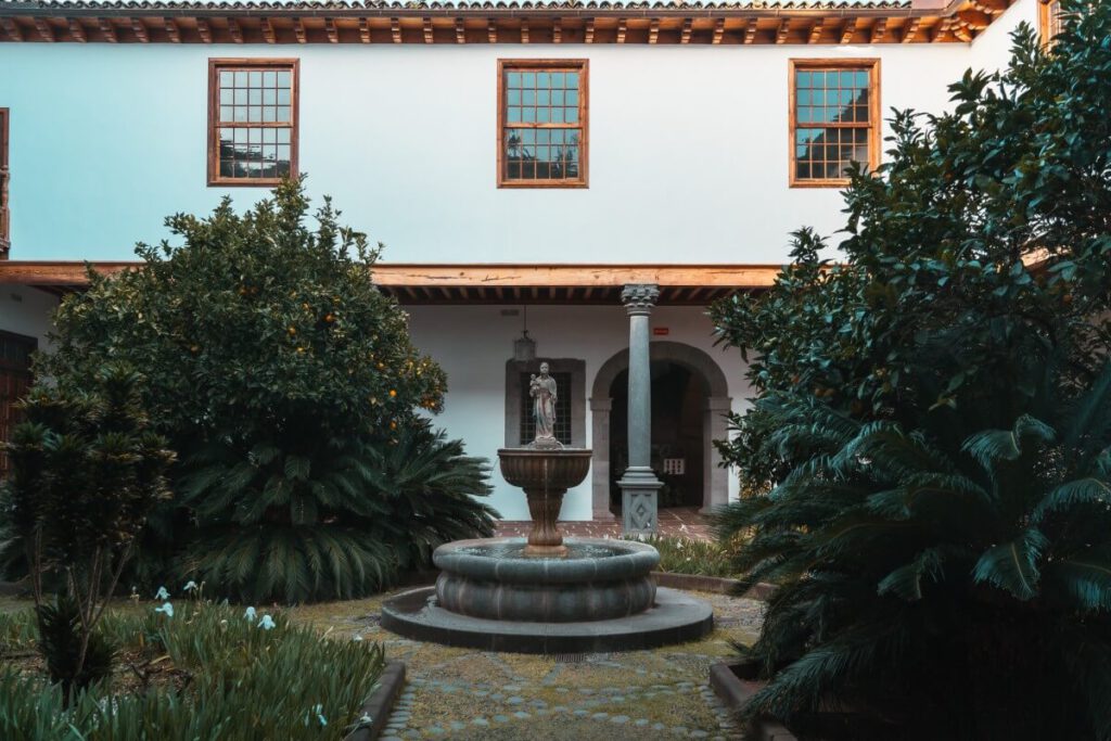 Innenhof der Casa Salazar in La Laguna 
