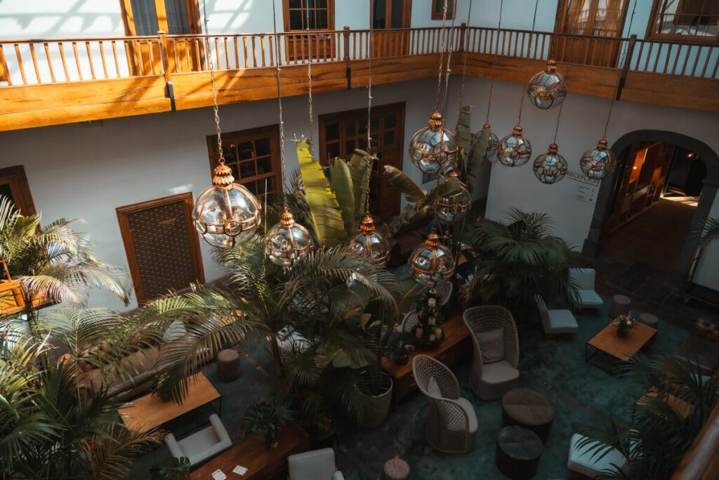 Lobby im Gran Hotel La Laguna