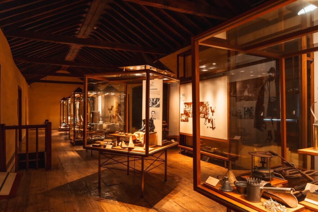 Ausstellungsraum im Museum für Geschichte und Anthropologie in La Laguna