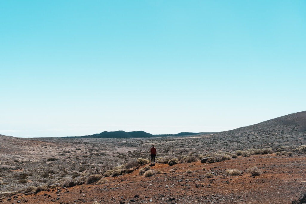 Über den Wolken in der Vulkanlandschaft des Teide