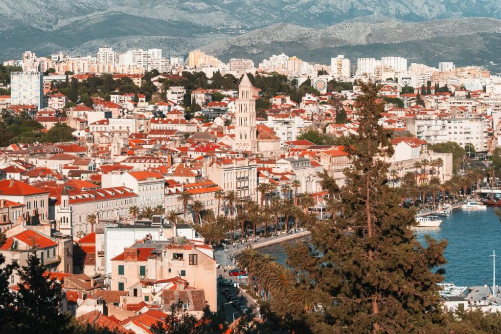 Altstadt von Split mit Diokletian Palast