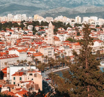 Altstadt von Split mit Diokletian Palast