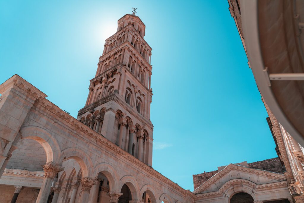 Glockenturm desDiokletian Plastes in Split