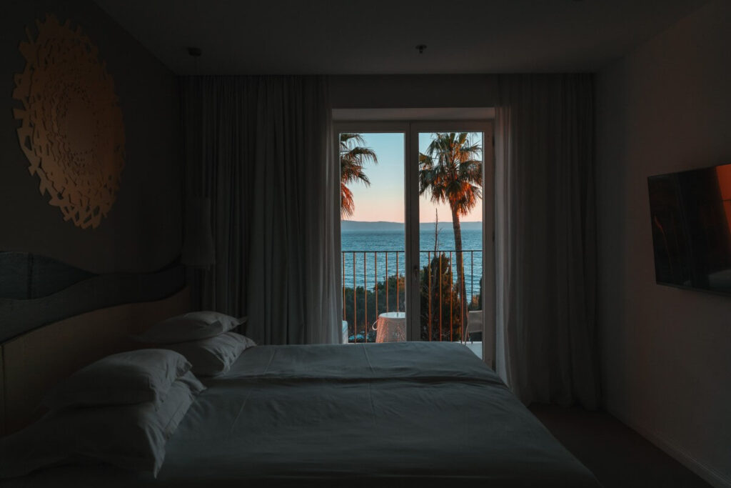 Zimmer mit Meerblick im JAdran Bluesun Hotel
