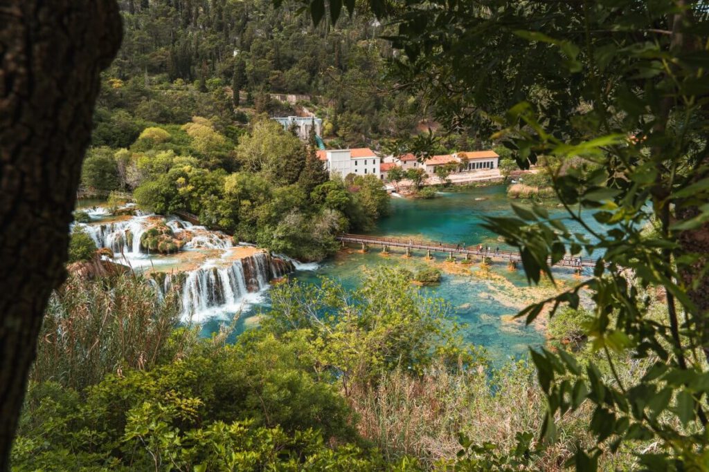 Brücke am Skradinski Buk