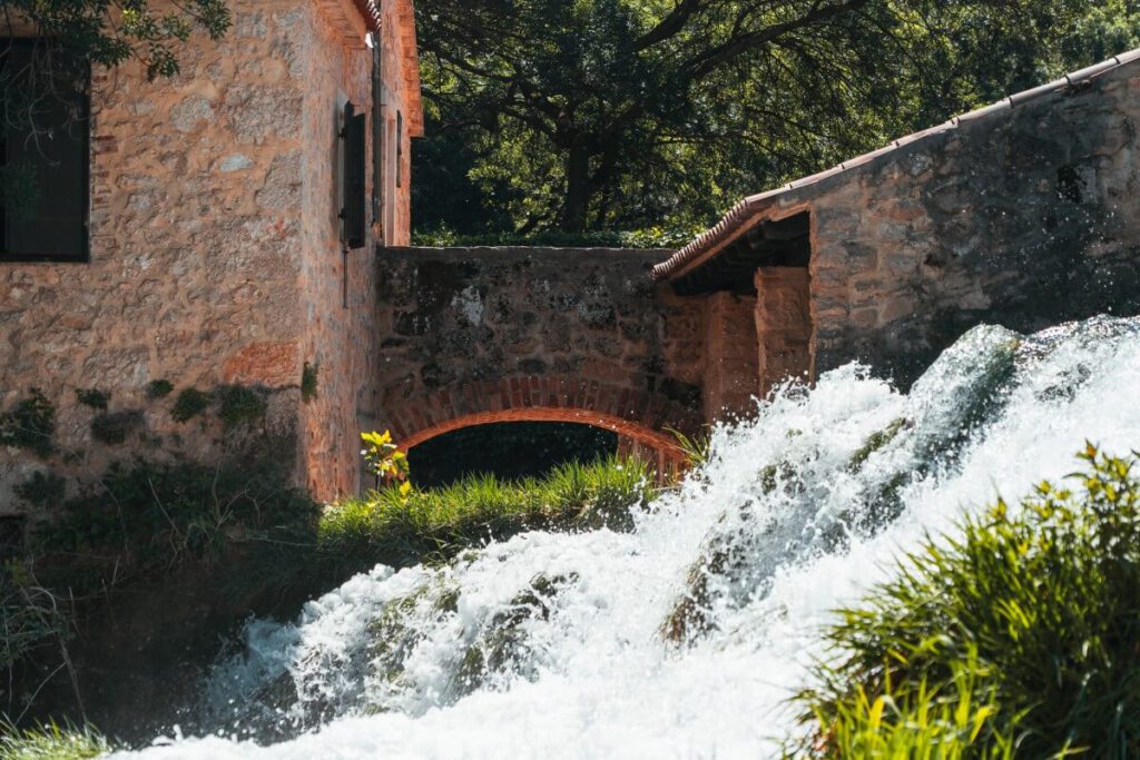 Mühle am Eingang zum Skradinski Buk