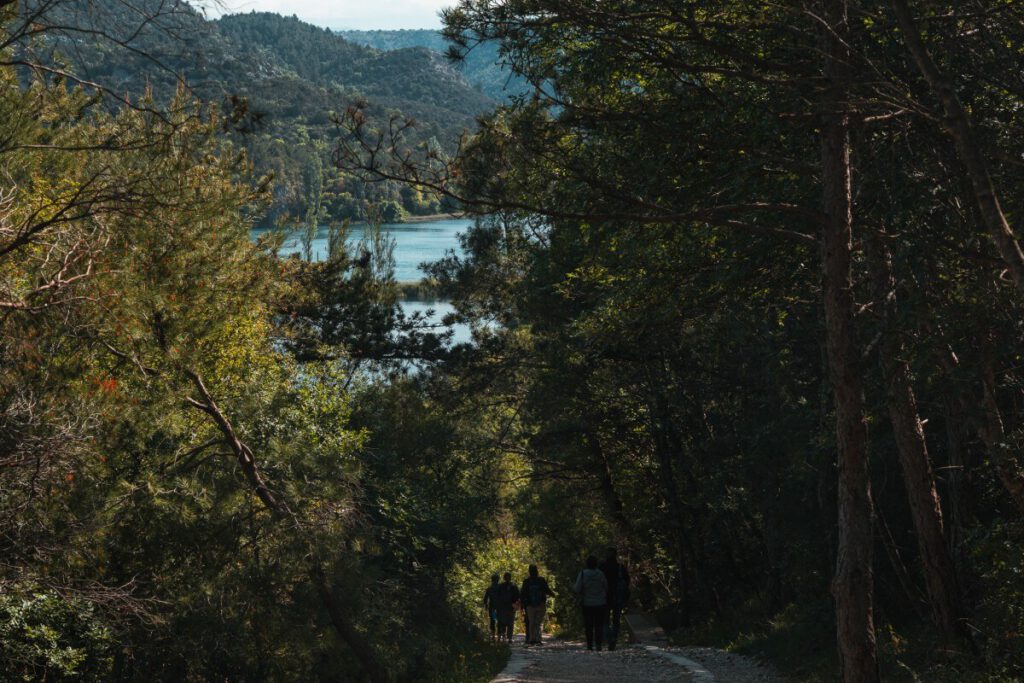 Wanderweg von Lozovac zum Skradinski buk