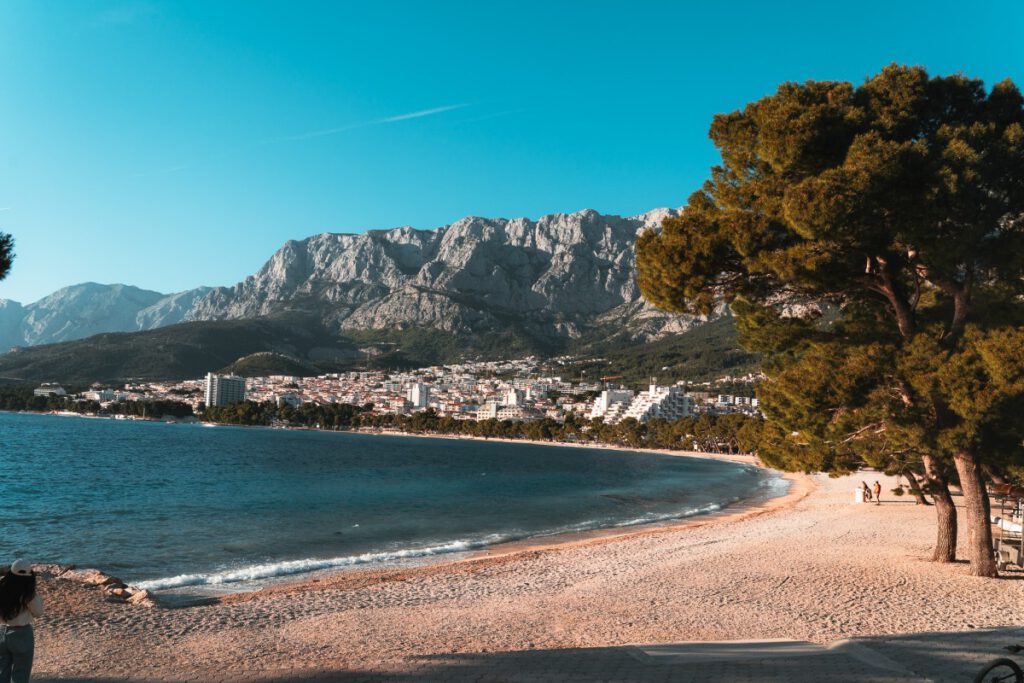 Strand von Makarska